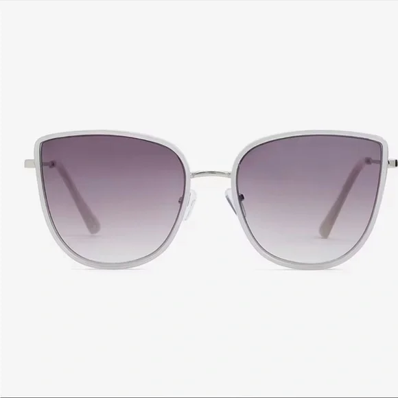Express | Accessories | Express D Frame Sunglasses In White  display picture 1